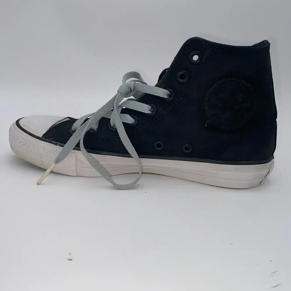 Converse Shoes Mens Size 6.5 Black Skateboarding Tagged High Top 153490C